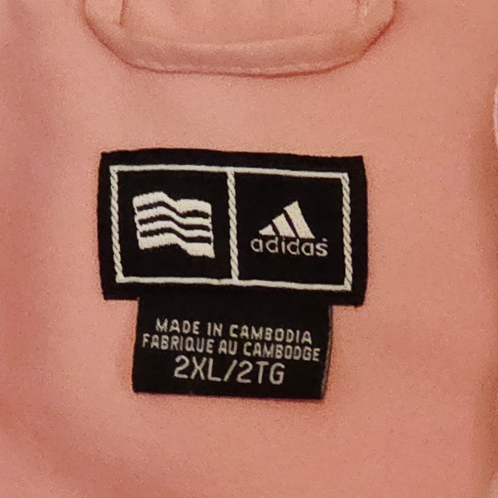 Adidas Women's Light Pink Bomber Windbreaker Jacket - Picture 5 of 5